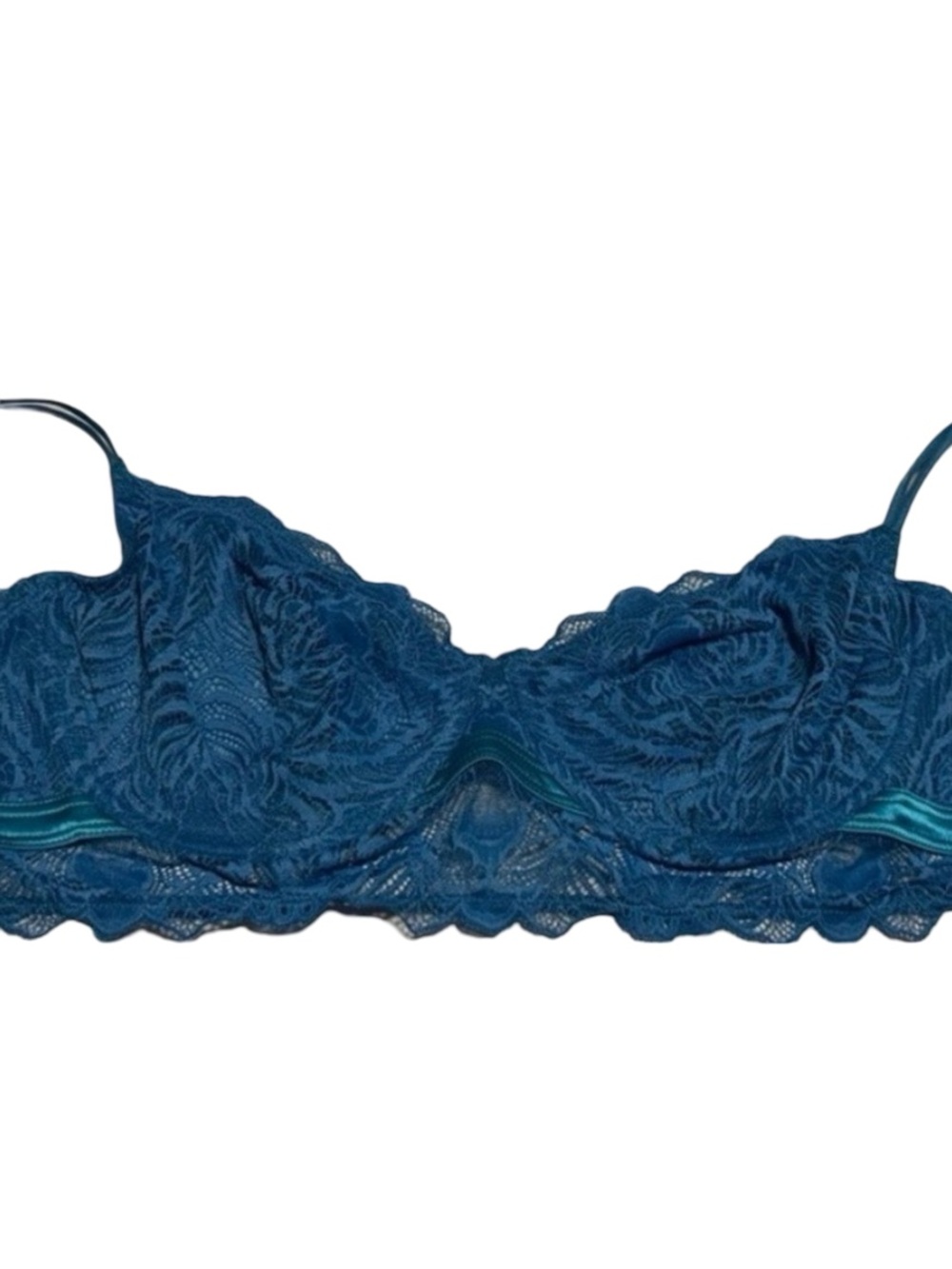 Cosabella Khana Longline U/W Bra 34F Udaipur Blue NWT